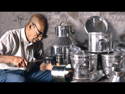 Видео: Латунный рабочий Создание деталей из жести с 80-летним опытом