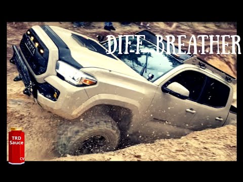 Видео: Toyota Tacoma | Модификация сапуна дифференциала | Расширение сапуна дифференциала | (2017 Tacoma)