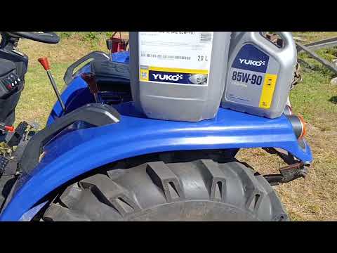 Видео: Планове ТО Оріон RF244. Заміна масла в мостах і коробці.