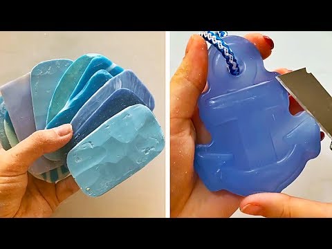 Видео: Асмр мыло резки | Удовлетворительное видео [ASMR] #41