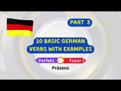 Видео: Повсякденні дієслова з прикладами у 3 часах #a2deutsch #germanverbs #deutschlernen #learngerman