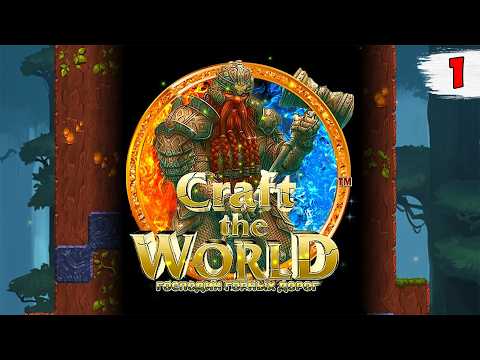 Видео: НОВОЕ ПРИКЛЮЧЕНИЕ ► ГОСПОДИН ГОРНЫХ ДОРОГ Craft The World #1