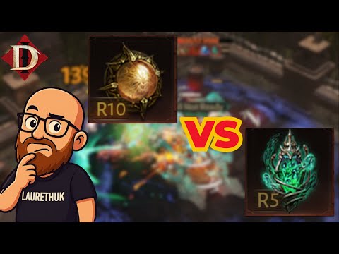 Видео: Haunt Coil R5 против Fervent Fang R10 | Битва за бессмертные самоцветы Diablo!
