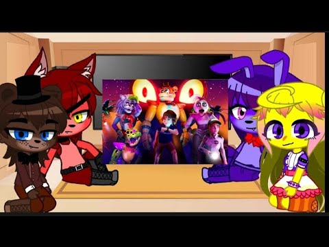 Видео: ♡~Реакция Фнаф 1 на Фнаф 9~♡ 1/1