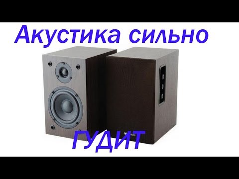 Видео: Акустическая система сильно гудит.