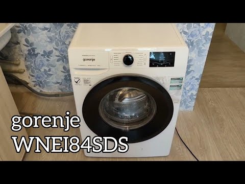 Видео: Gorenje WNEI84SDS 1-8kg | Обзор стиральной машины