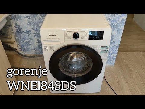 Видео: Обзор стиральной машины gorenje WNEI84SDS 1-8kg