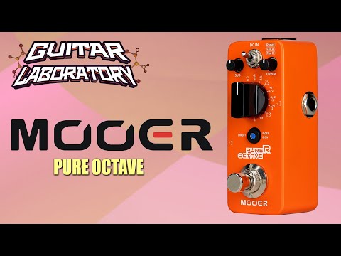 Видео: Педаль - октавер для гитары - Mooer Pure Octave