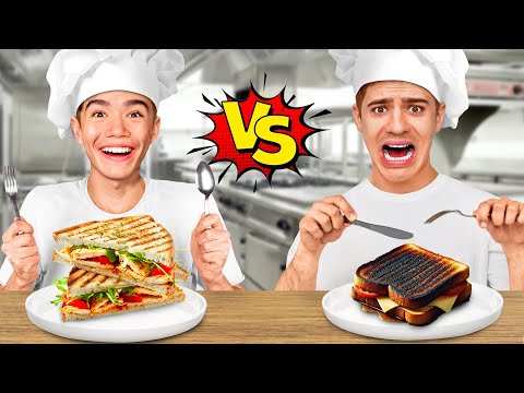 Видео: СТАЛ ШЕФ-ПОВАРОМ В ЛУЧШЕМ РЕСТОРАНЕ ГОРОДА! СТАС vs ОДИССЕЙ!