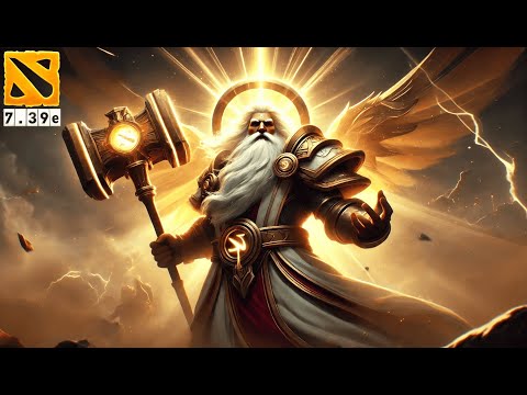 Видео: Светом в рожу на Offlane Omniknight Turbo Dota 7.39e