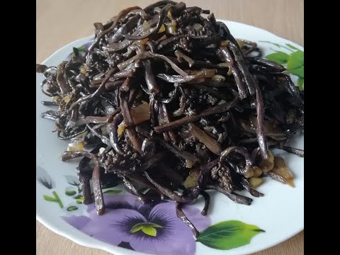 Видео: Солёный ПАПОРОТНИК орляк по КОРЕЙСКОМУ рецепту.