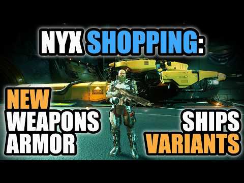 Видео: КУПИТЕ НОВОЕ ОРУЖИЕ И БРОНЯ В СИСТЕМЕ LEVSKI - NYX - Star Citizen 4.4 PTU