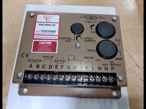 Видео: ESD5500 и иже с ними , контроллеры оборотов двигателя , как откалибровать и настроить .