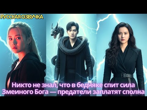 Видео: Никто не знал, что в бедняке спит сила Змеиного Бога — предатели заплатят сполна