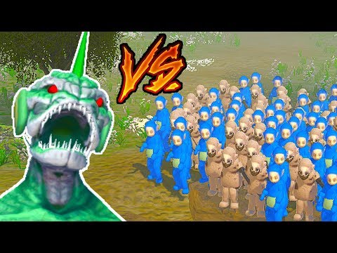 Видео: 99 СЛЕНДИПУЗИКОВ VS АДСКАЯ РЕПТИЛИЯ ! - Slendytubbies 3 Multiplayer Sandbox Песочница