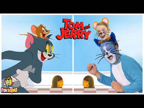 Видео: Том и Джерри Полный фильм! Воссоздано командой Fun Squad!