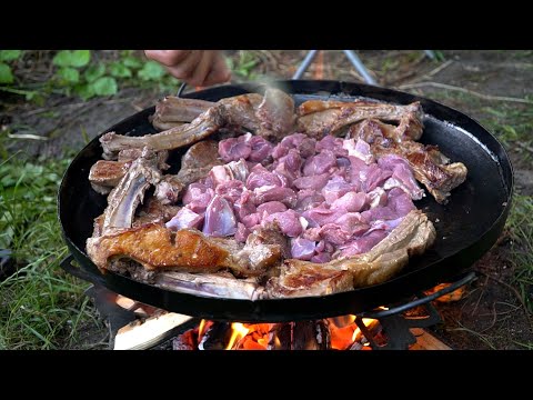 Видео: САДЖ-КЕБАБ. Как приготовить вкуснейшую говядину в садже