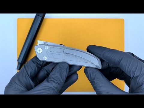 Видео: Нож с новым замком Winglock