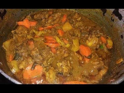 Видео: Ямайское карри с курицей (повторное приготовление)