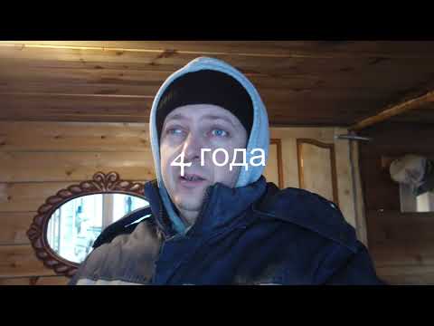 Видео: каркасная баня из опилок 4 года.