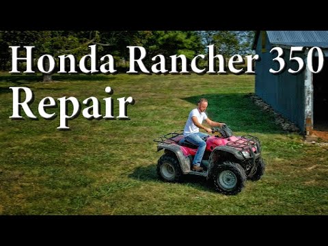 Видео: Устранение шумного двигателя Honda Rancher 350