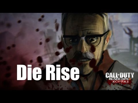Видео: call of duty black ops 2 zombies  пасхалка за Рихтгофена на карте Die Rise