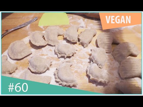 Видео: Пикантные вареники из полбяной муки с нутом - просто и вкусно, постный рецепт