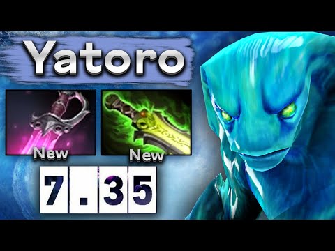 Видео: Яторо на Морфе через Кханду и Эзериал! - Yatoro Morphling 7.35 DOTA 2