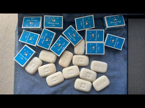 Видео: 月月子刮皂 青箱 COW牛奶皂ASMR Soap cutting | Soap Carving|Резка мыла | ASMR