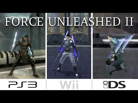 Видео: Сравнение всех версий The Force Unleashed 2