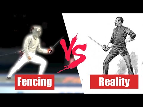 Видео: Почему фехтование так нереально?