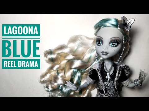 Видео: Распаковка Лагуны Блю Рил Драма | Reel Drama Monster High Lagoona Blue doll unboxing 🌊