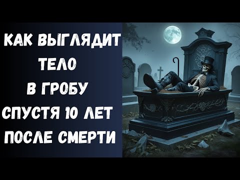Видео: Что происходит с Телом Человека в Гробу через 10 лет