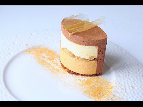 Видео: Муссовый торт Банан - Шоколадное Кремю / Banana Mousse Cake - Chocolate Cream