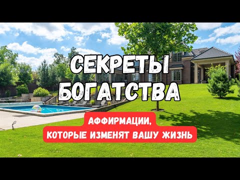 Видео: Успех на расстоянии одного клика: просто слушай. Аффирмации на денежный успех тебя и твоей семьи.