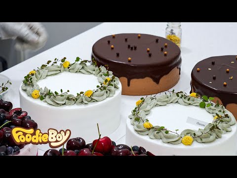 Видео: Распроданный! Ежедневный торт из свежей полыни и торт с шоколадным водопадом