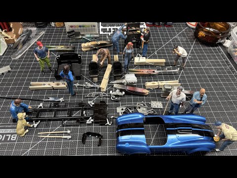 Видео: Обновление сборки Revell Shelby 427 Cobra №2. Взгляните на все эти подробности!