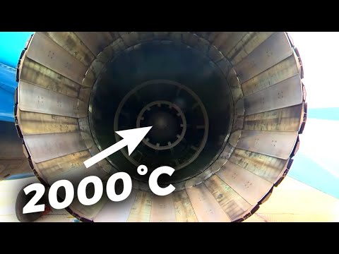 Видео: Тяга двигателя 30000 кг/сек! Как создают форсажный двигатель истребителя и всё про огонь!