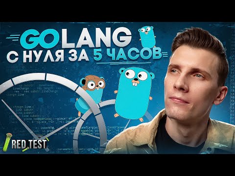 Видео: 🐋 GoLang с нуля за 5 часов! Go урок для начинающих | 🧪 RED Test