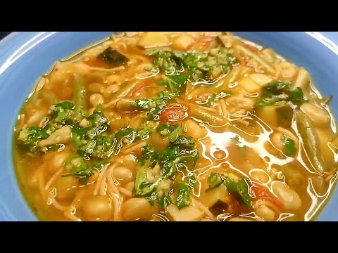 Видео: Сытный, вкусный суп Минестроне. Подходит к ужину или обеду диабетику.