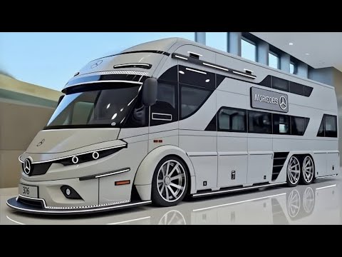 Видео: Mercedes-Benz Motorhome 2026 | Роскошный дом на колёсах, от которого невозможно отвести взгляд 