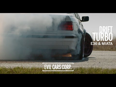 Видео: ДРИФТ ТУРБО: BMW E36 и MAZDA MX5