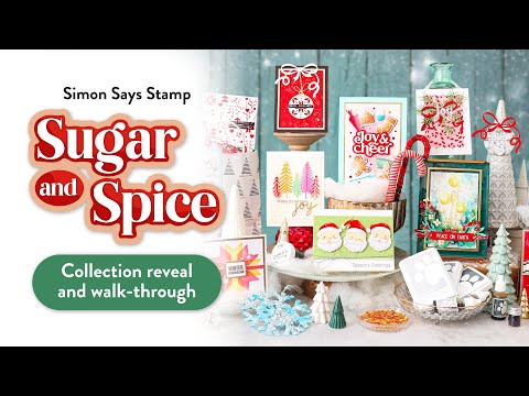 Видео: Все подробности! Внутри коллекции «Сахар и специи» от Simon Says Stamp