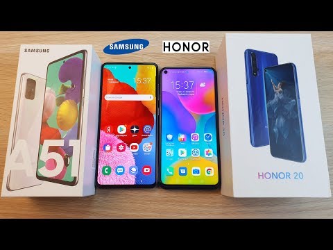 Видео: SAMSUNG GALAXY A51 VS HONOR 20 - ЧТО ЛУЧШЕ? ПОЛНОЕ СРАВНЕНИЕ