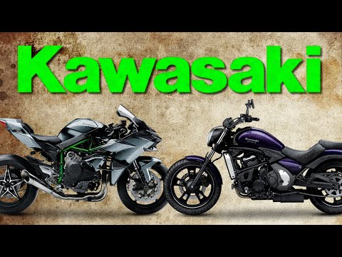 Видео: История мотоциклов Kawasaki