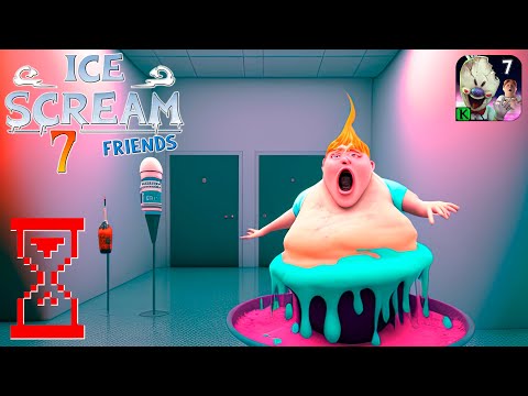 Видео: Прохождение Мороженщика 7 на Харде // Ice Scream 7 Friends: Lis
