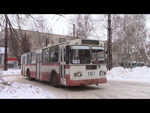 Видео: Троллейбусный маршрут №8 (57*) г Тольятти Зиу 682Г №2167