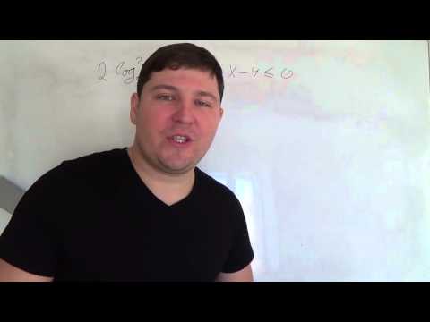 Видео: Алгебра 11 класс. Логарифмические неравенства часть 5