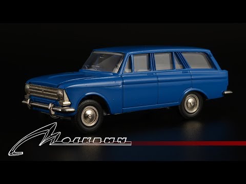 Видео: Сделано в СССР: Москвич-426 1989 года || Тантал Радон || Масштабные модели автомобилей СССР 1:43