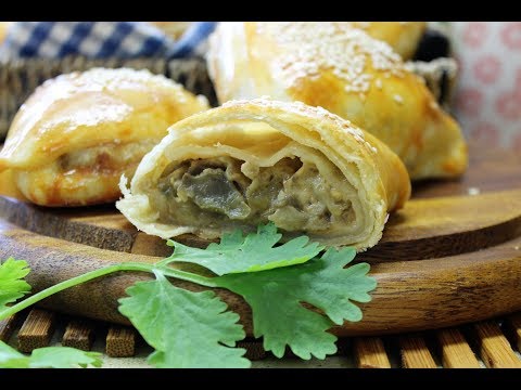 Видео: Пирожки с баклажанами